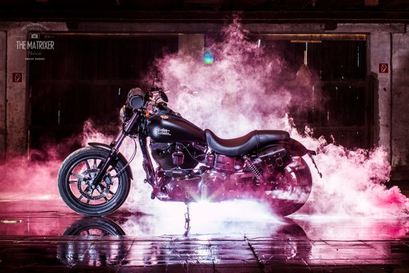 Motorradfotografie Harley