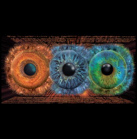 3 Augen Iris Matrix