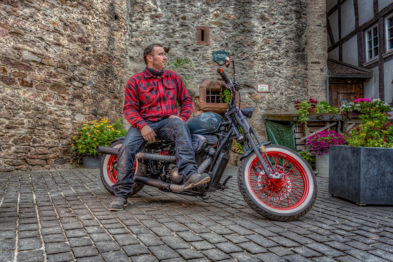 Motorradfotografie Custom Bike