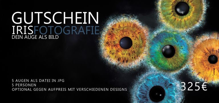 Iris Augen 5 Druck