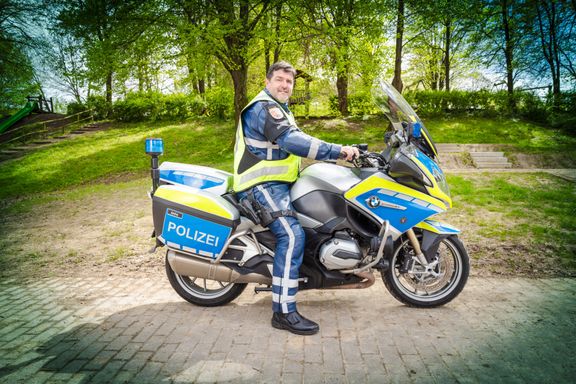 Mobiler Fotostand für Motorrad-Events