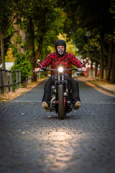 Motorradfotografie Custom Bike
